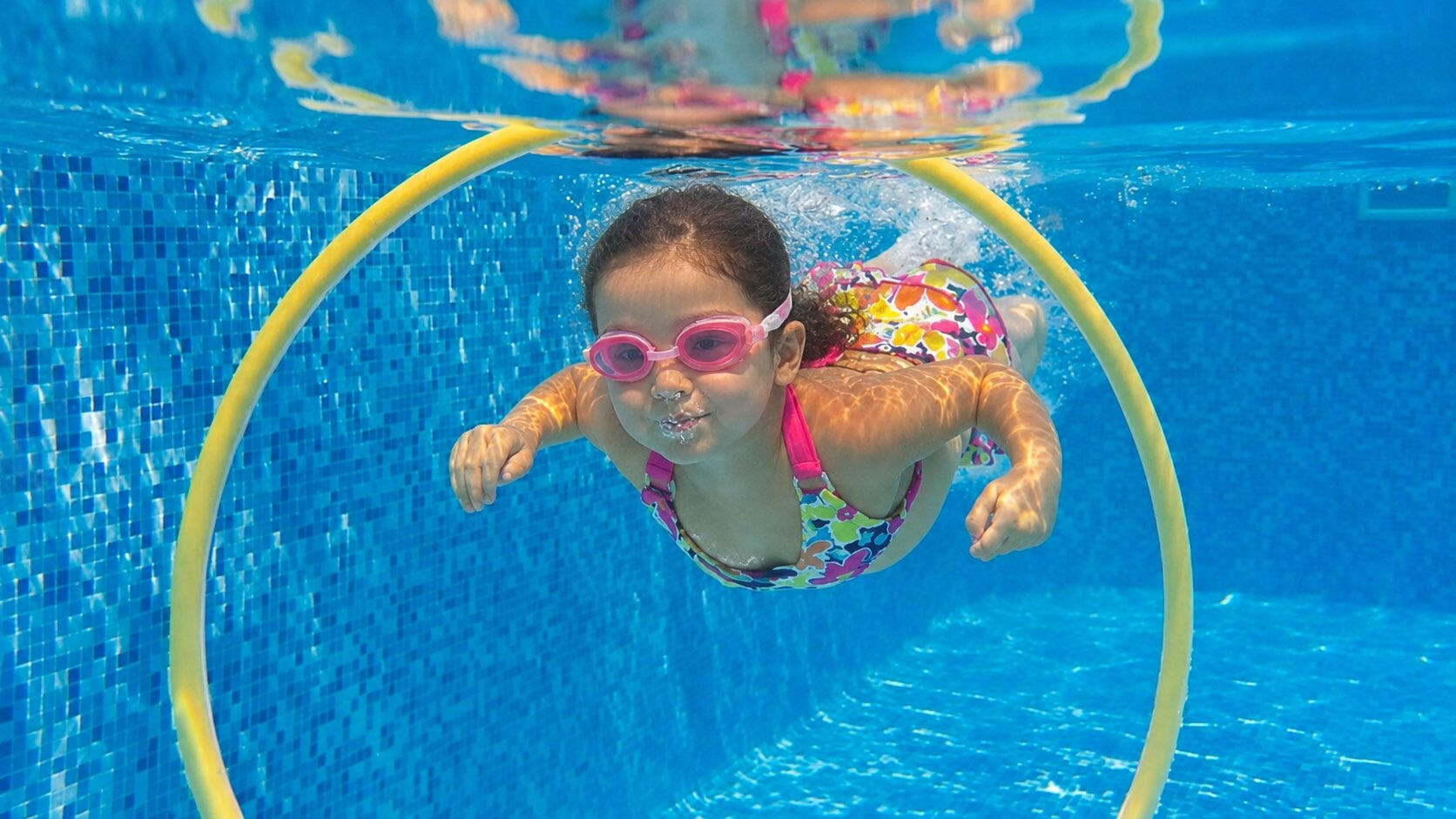 aisance aquatique enfantde 4 ans